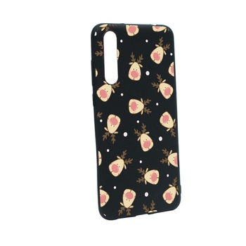 Husa de protectie Craciun, Christmas Reindeer pentru Huawei P20 Pro, rezistenta la uzura, anti-alunecare, din silicon Premium, B349 Husa de protectie Craciun, Christmas Reindeer pentru Huawei P20 Pro, rezistenta la uzura, anti-alunecare, din silicon Premium, B349