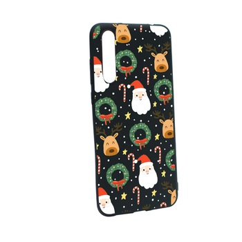 Husa de protectie Craciun, Christmas Happy pentru Huawei P20 Pro, rezistenta la uzura, anti-alunecare, din silicon Premium, B350 Husa de protectie Craciun, Christmas Happy pentru Huawei P20 Pro, rezistenta la uzura, anti-alunecare, din silicon Premium, B350