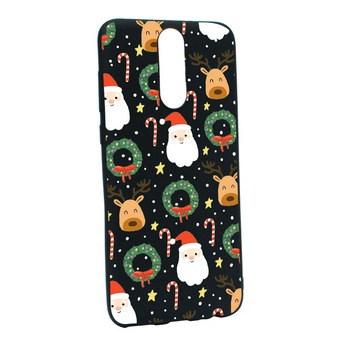 Husa de protectie Craciun, Christmas Happy pentru Huawei Mate 10 Lite, rezistenta la uzura, anti-alunecare, din silicon Premium, B350 Husa de protectie Craciun, Christmas Happy pentru Huawei Mate 10 Lite, rezistenta la uzura, anti-alunecare, din silicon Premium, B350