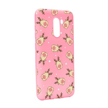 Husa de protectie Craciun, Christmas Reindeer pentru Xiaomi PocoPhone F1, rezistenta la uzura, anti-alunecare, din silicon Premium, P349 Husa de protectie Craciun, Christmas Reindeer pentru Xiaomi PocoPhone F1, rezistenta la uzura, anti-alunecare, din silicon Premium, P349