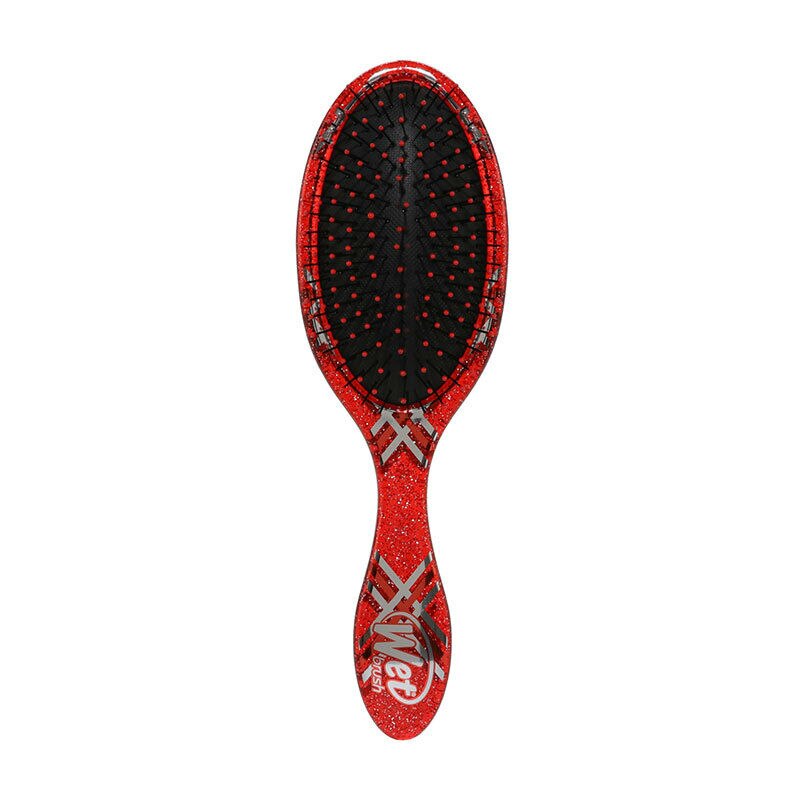 Perie pentru par Wet Brush Original Detangle Professional Glamour Holiday Red Plaid