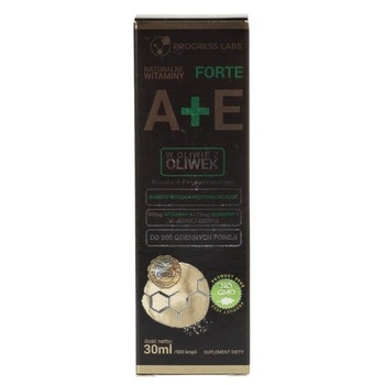 Supliment alimentar Progress Labs Vitamina A + E FORTE in picaturi - 30 ml Supliment alimentar Progress Labs Vitamina A + E FORTE in picaturi - 30 ml