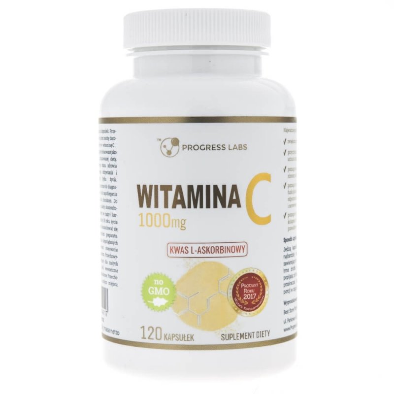 Supliment alimentar Progress Labs Vitamina C 1000 mg - 120 capsule