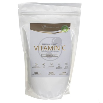 Supliment alimentar Progress Labs Vitamina C Acid L-ascorbic 1000 mg - 1 kg Supliment alimentar Progress Labs Vitamina C Acid L-ascorbic 1000 mg - 1 kg