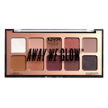 Paleta Farduri Pleope NYX Professional Makeup Away We Glow 02 Hooked On Glow 10 g Paleta Farduri Pleope NYX Professional Makeup Away We Glow 02 Hooked On Glow 10 g