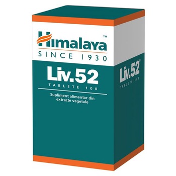 Liv 52, Himalaya, 100 comprimate Liv 52, Himalaya, 100 comprimate