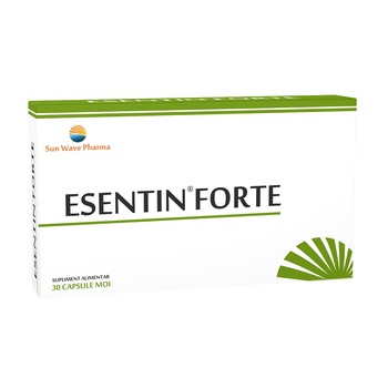 Supliment alimentar Esentin Forte, Sun Wave Pharma, 30 capsule Supliment alimentar Esentin Forte, Sun Wave Pharma, 30 capsule