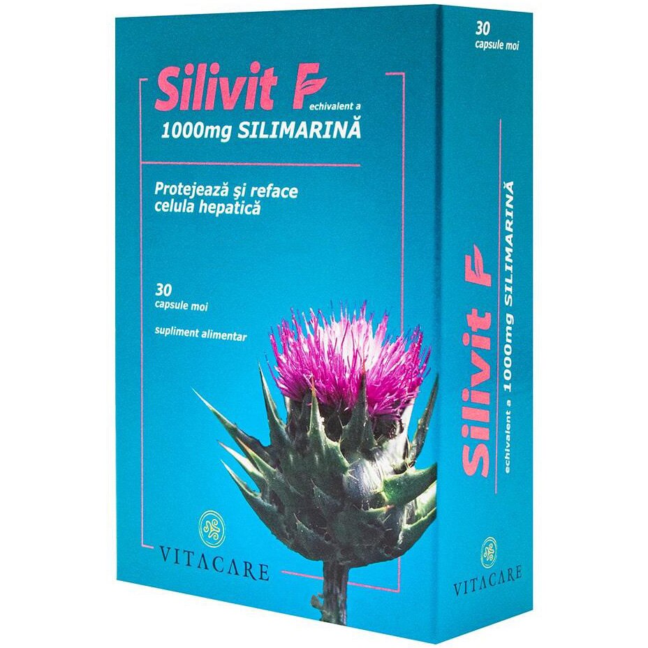 Supliment alimentar Silivit F, Vitacare, 30 capsule