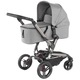 Комбинирана бебешка количка 3в1 Jane Rider Micro Strata Grey