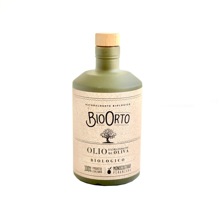 BIOORTO Ulei de masline Premium ECO Monocultivar Peranzana extravirgin 500ml
