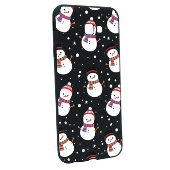 Husa de protectie Craciun, Christmas Snowman pentru Samsung Galaxy J4 Plus, rezistenta la uzura, anti-alunecare, din silicon Premium, B351 Husa de protectie Craciun, Christmas Snowman pentru Samsung Galaxy J4 Plus, rezistenta la uzura, anti-alunecare, din silicon Premium, B351