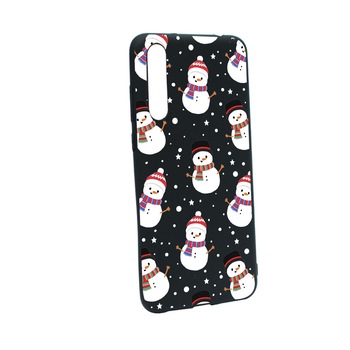 Husa de protectie Craciun, Christmas Snowman pentru Huawei P20 Pro, rezistenta la uzura, anti-alunecare, din silicon Premium, B351 Husa de protectie Craciun, Christmas Snowman pentru Huawei P20 Pro, rezistenta la uzura, anti-alunecare, din silicon Premium, B351