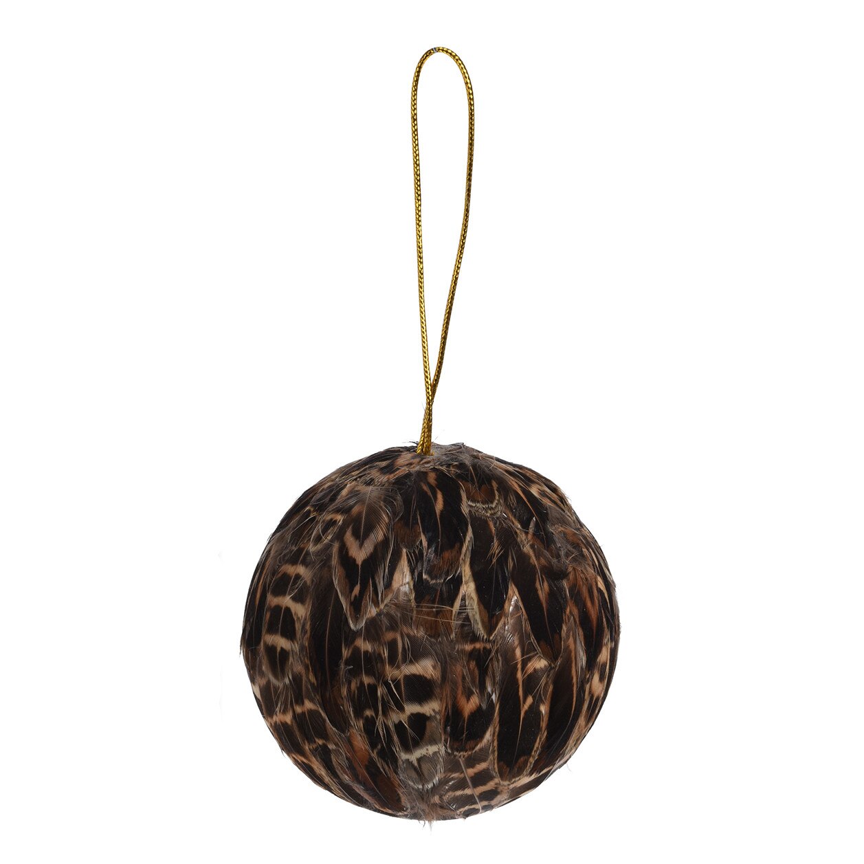 Glob, pene, maro, diametru 7 cm