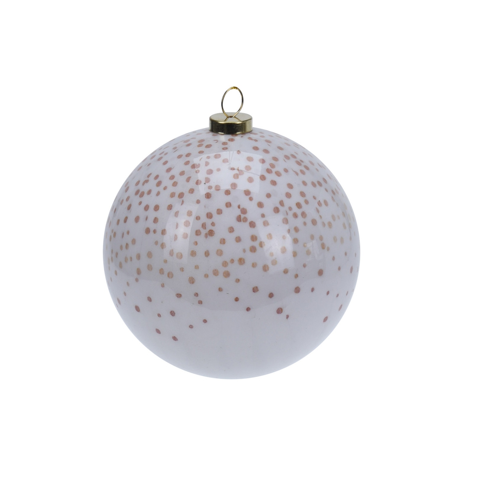 Glob Pretty, alb/roz, 7 cm
