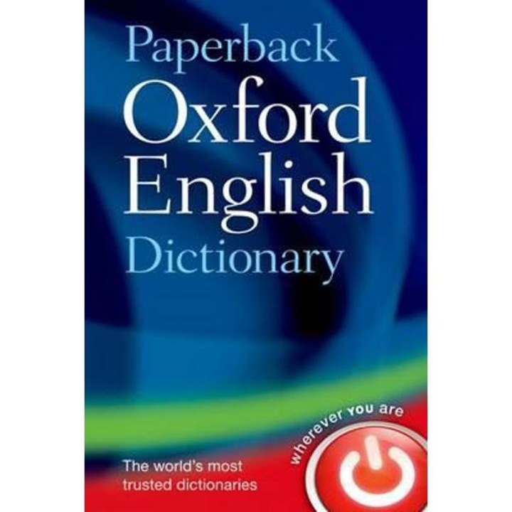 Paperback oxford english dictionary 7th