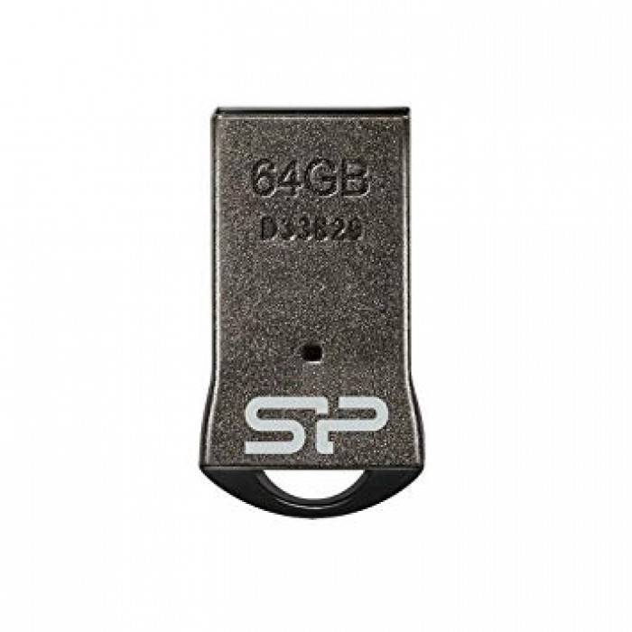 Memorie USB Silicon Power Touch T01 64GB USB 2.0 Black