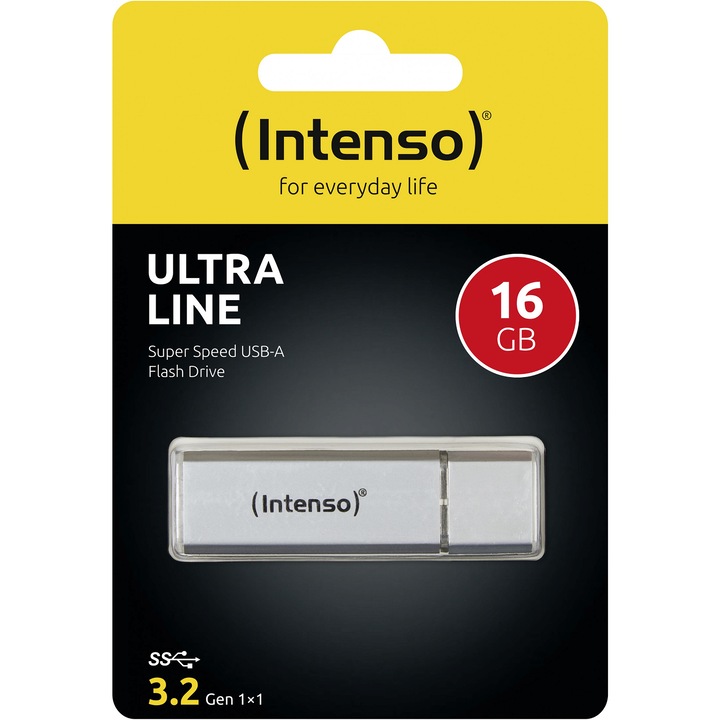 Intenso 16GB USB 3.0 Ultra Line Ezüst (3531470)