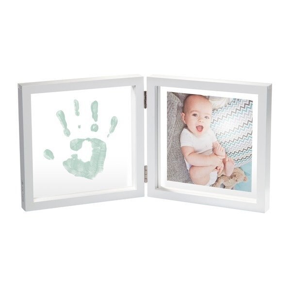 Rama Foto Baby Art transparenta cu amprenta vopsea