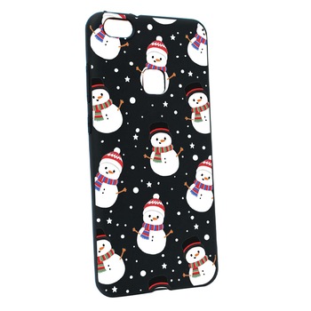 Husa de protectie Craciun, Christmas Snowman pentru Huawei P10 Lite, rezistenta la uzura, anti-alunecare, din silicon Premium, B351 Husa de protectie Craciun, Christmas Snowman pentru Huawei P10 Lite, rezistenta la uzura, anti-alunecare, din silicon Premium, B351