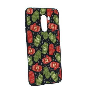 Husa de protectie Craciun, Christmas manus pentru Xiaomi PocoPhone F1, rezistenta la uzura, anti-alunecare, din silicon Premium, B352 Husa de protectie Craciun, Christmas manus pentru Xiaomi PocoPhone F1, rezistenta la uzura, anti-alunecare, din silicon Premium, B352