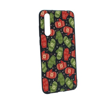 Husa de protectie Craciun, Christmas manus pentru Huawei P20 Pro, rezistenta la uzura, anti-alunecare, din silicon Premium, B352 Husa de protectie Craciun, Christmas manus pentru Huawei P20 Pro, rezistenta la uzura, anti-alunecare, din silicon Premium, B352