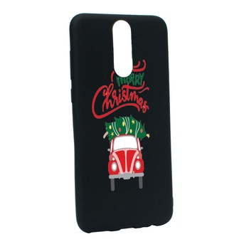 Husa de protectie Merry Christmas pentru Huawei Mate 10 Lite, rezistenta la uzura, anti-alunecare, din silicon Premium, B357 Husa de protectie Merry Christmas pentru Huawei Mate 10 Lite, rezistenta la uzura, anti-alunecare, din silicon Premium, B357
