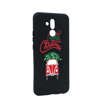 Husa de protectie Merry Christmas pentru Huawei Mate 20 Lite, rezistenta la uzura, anti-alunecare, din silicon Premium, B357 Husa de protectie Merry Christmas pentru Huawei Mate 20 Lite, rezistenta la uzura, anti-alunecare, din silicon Premium, B357