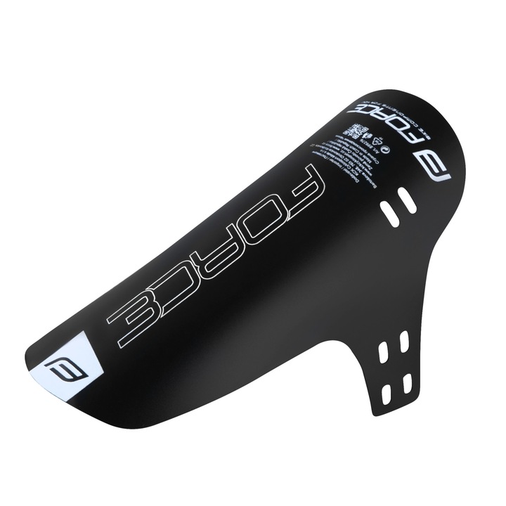 Aripa pentru bicicleta Force Black, Fata, Negru