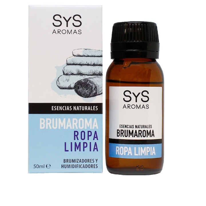 Természetes esszencia Brumaroma aromaterápiás diffúzor / párásító, Clean Clothes 50 ml