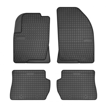 Set 4 covorase auto Frogum pentru Ford Fusion / Fiesta, Mazda 2, Negru Set 4 covorase auto Frogum pentru Ford Fusion / Fiesta, Mazda 2, Negru