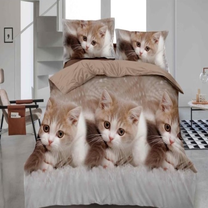 Dupla ágynemű, többszínű, Casa de Vis, B426