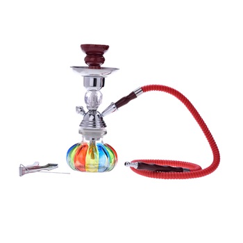 Narghilea Champ - AL Malik Rabat COLORED (25 cm, un furtun) Narghilea Champ - AL Malik Rabat COLORED (25 cm, un furtun)