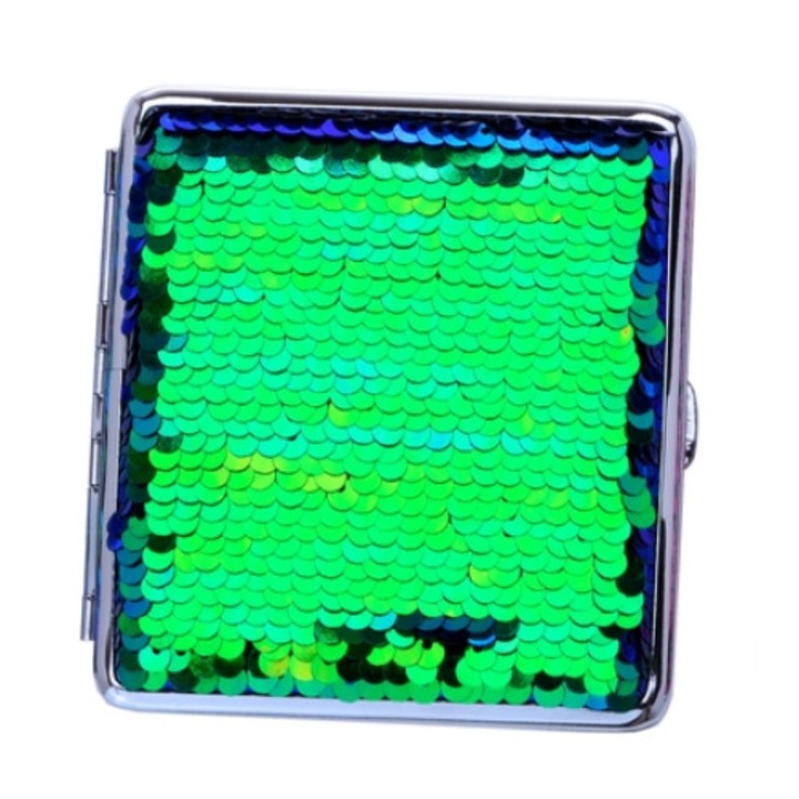 Tabachera Champ - clasica Glitter (20) Green