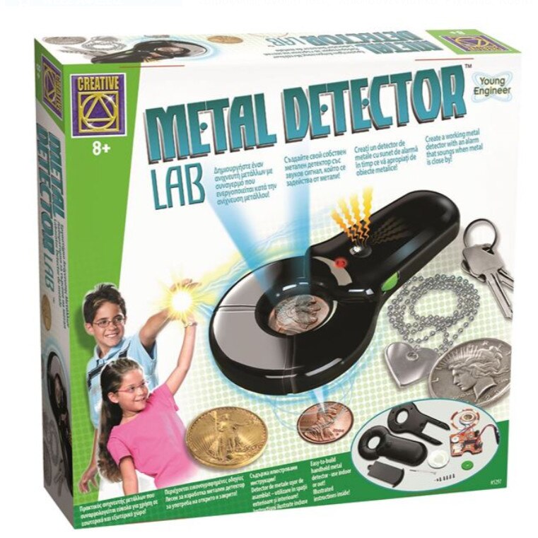 Detector metale pentru uz exterior sau interior, SG, 30x6x30 cm