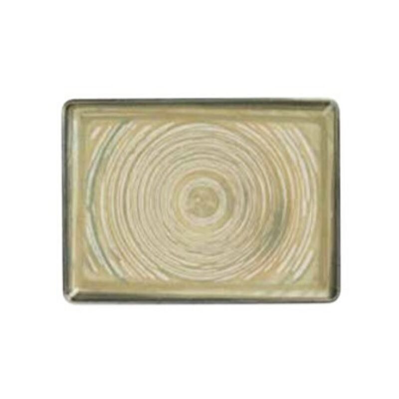 Farfurie plata portelan Tabac 18x13 cm