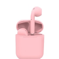 Casti Bluetooth V5.0, ROZ, compatibile IOS & Android, RLN Electronics™, Docking Station, Wireless, 3D sound, Touch Control, fast charging