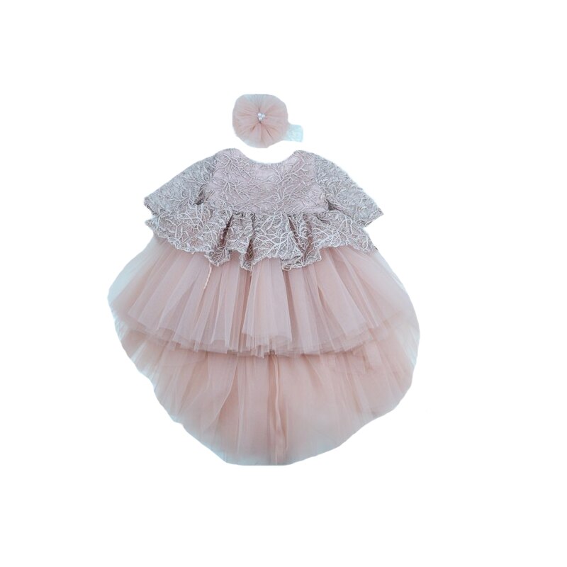 Set 2 piese pentru fete Colibri C7, Roz, 1-3 luni