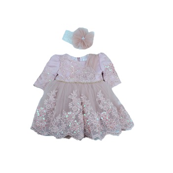 Set 2 piese pentru fete Colibri C3, Roz, 1-3 luni Set 2 piese pentru fete Colibri C3, Roz, 1-3 luni