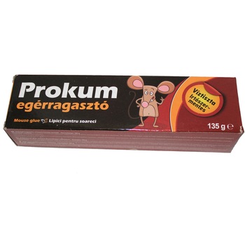 Capcana cu adeziv, PROMEDIVET, Prokum, lipici soareci, 135 g Capcana cu adeziv, PROMEDIVET, Prokum, lipici soareci, 135 g