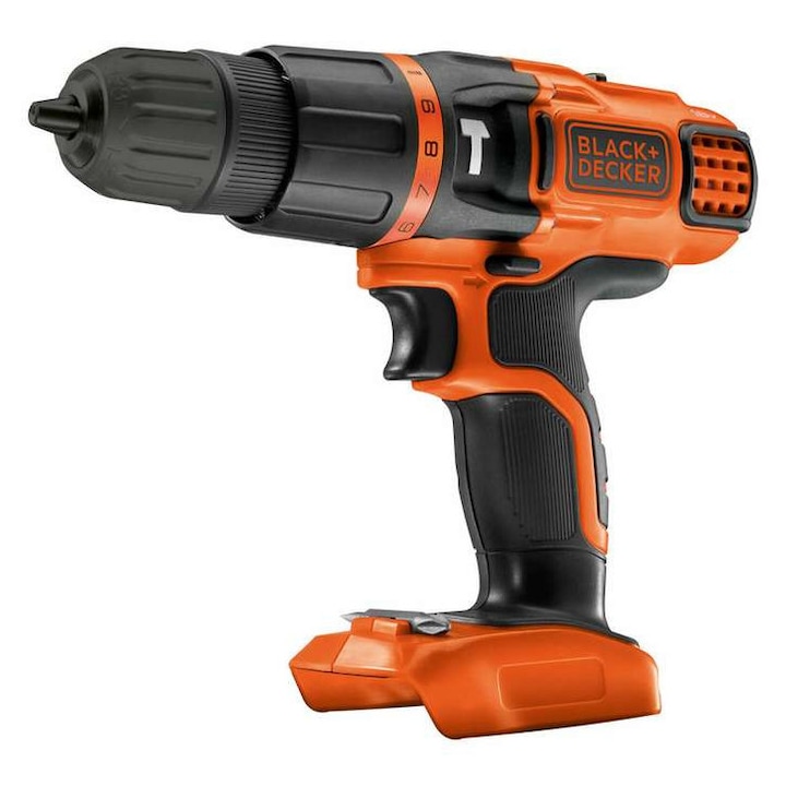 Masina de gaurit si insurubat cu acumulator, 18 V Black Decker BDCH188N-XJ - SOLO