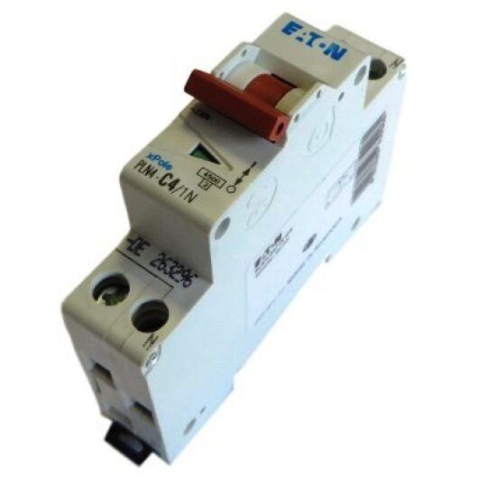 Siguranta automata EATON, 1P+N, 4A, 4.5KA, PLN4-C4/1N