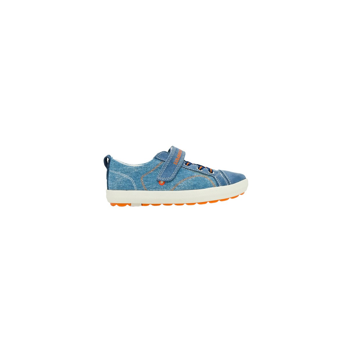 Pantofi sport Lumberjack, Albastru, Velcro/Siret, Piele intoarsa/Textil