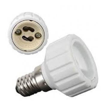 Adaptor de la E14 la GU10 ODOSUN OD3060 Bachelita 10A IP20 Adaptor de la E14 la GU10 ODOSUN OD3060 Bachelita 10A IP20