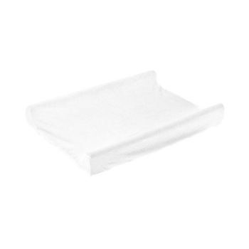 Husa de bumbac 100% pentru salteaua de infasat 70x50 cm White Husa de bumbac 100% pentru salteaua de infasat 70x50 cm White