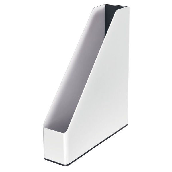 Suport vertical Leitz WOW documente, culori duale, negru