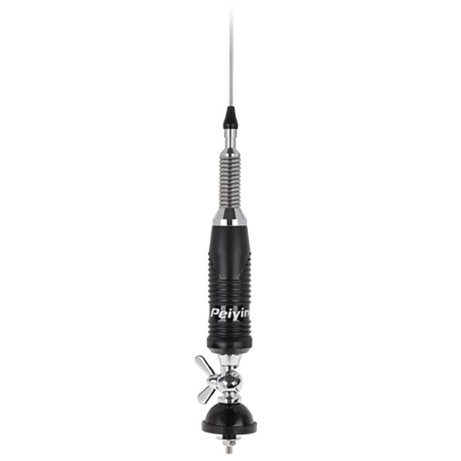 Antena Auto CB, Peiying, 120 cm, 26-28 Mhz, 50W, Montura Fixa