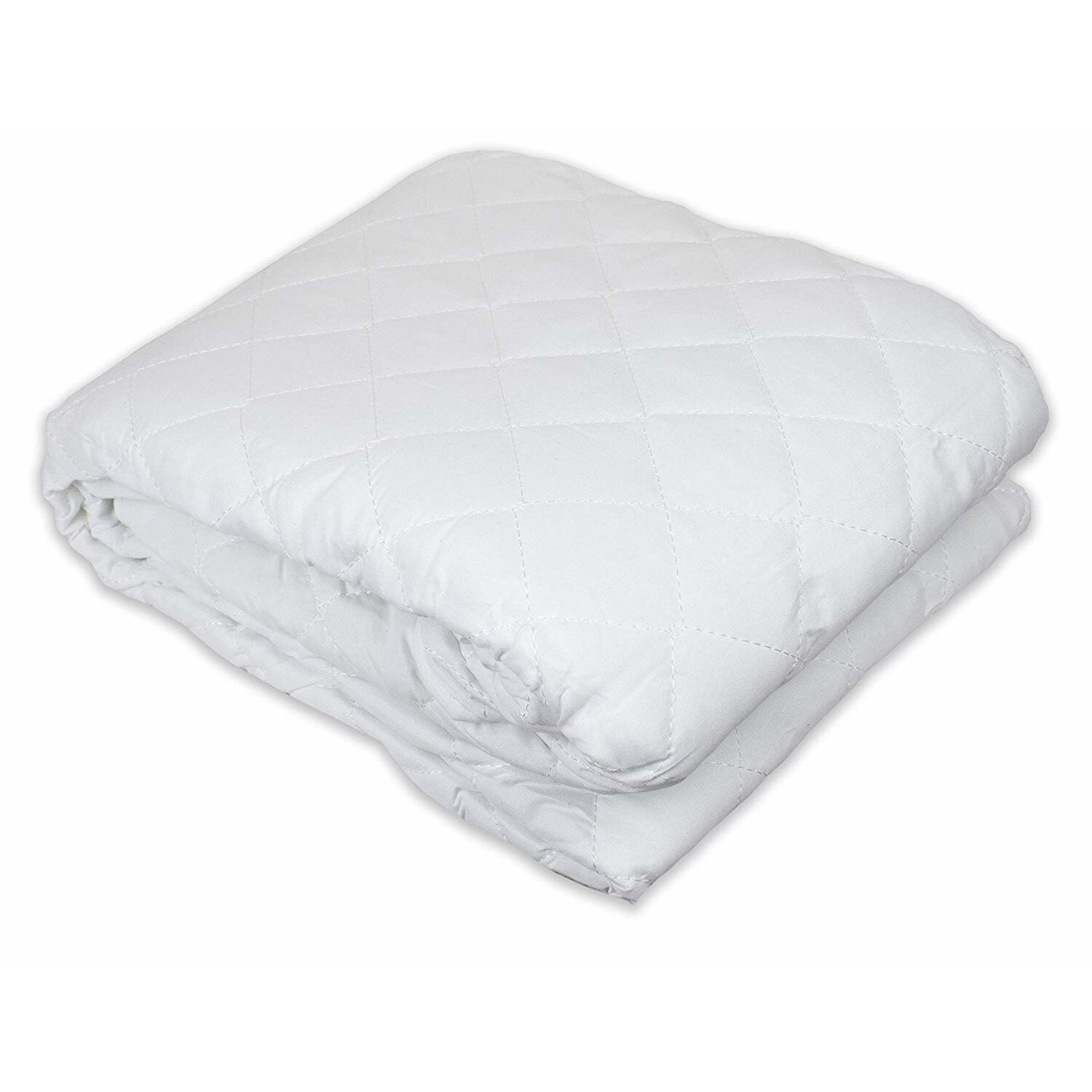 Protectie saltea topper matlasat,180x200cm,alba