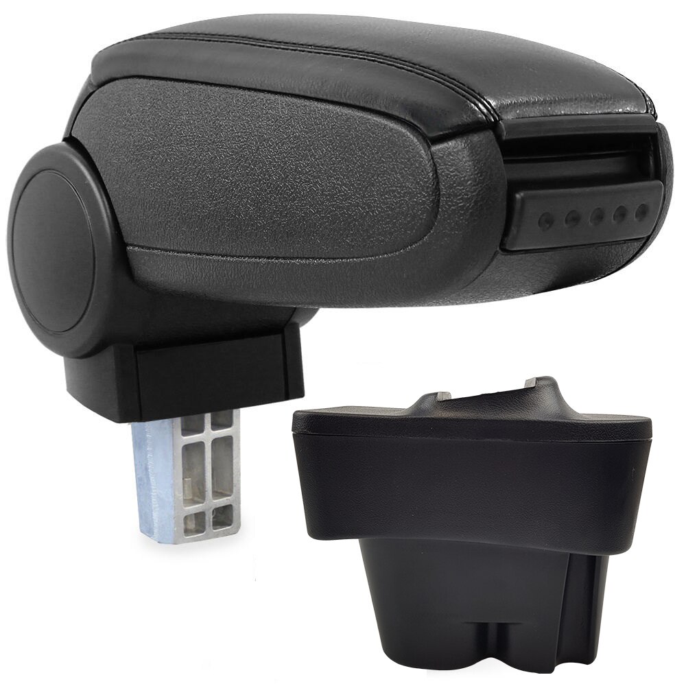 Cotiera Peugeot 207 (02.2006-) marca aVr - negru piele ecologica