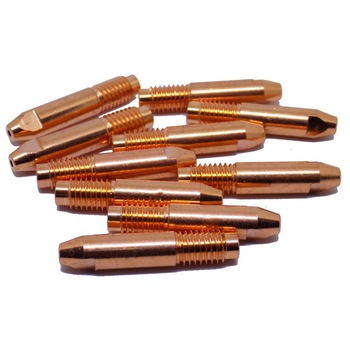 Set 10 buc, duza de contact, compatibila ESAB, M8, L=40mm, sarma 1,2mm, ECu Set 10 buc, duza de contact, compatibila ESAB, M8, L=40mm, sarma 1,2mm, ECu
