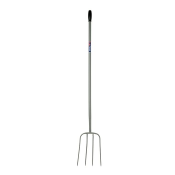 Furca compost cu 4 coarne otel carbon, coada tubulara metalica, Spear & Jackson Neverbend Professional Furca compost cu 4 coarne otel carbon, coada tubulara metalica, Spear & Jackson Neverbend Professional